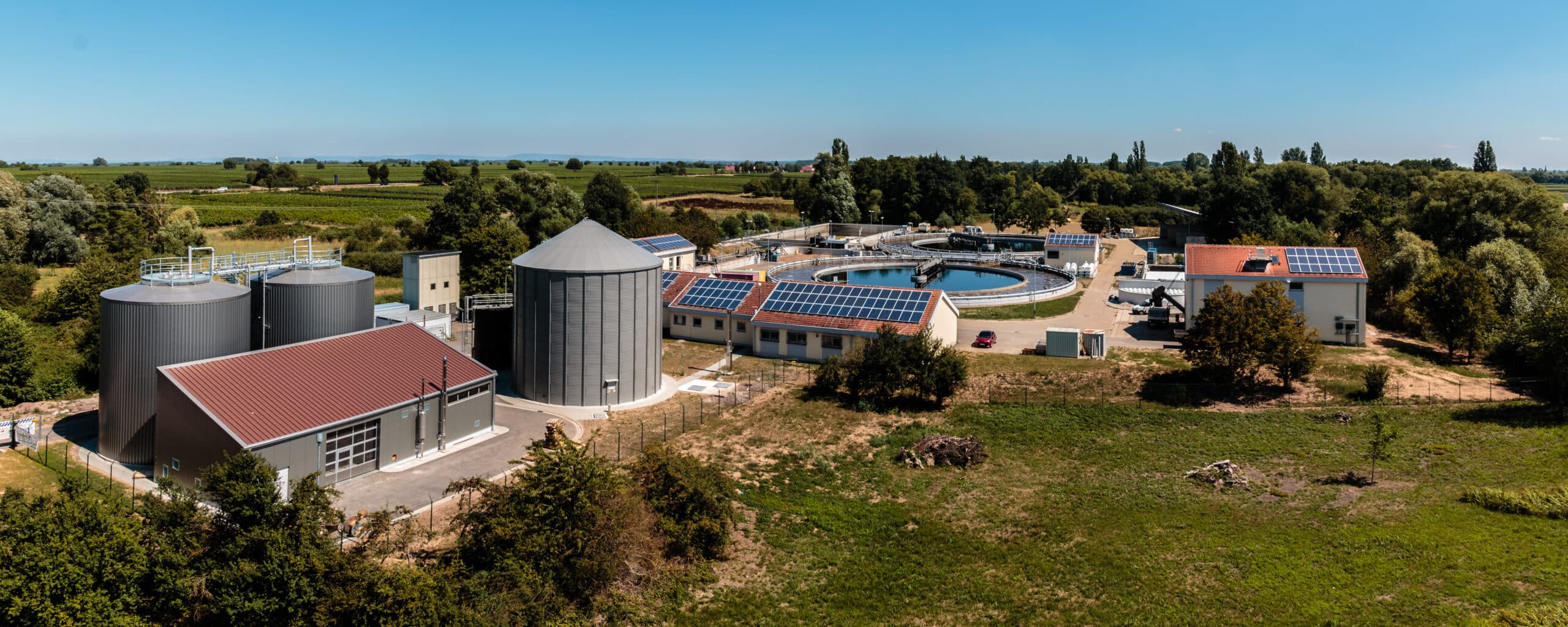 Kläranlage Edenkoben: Energetische Optimierung durch neue Hochlastfaulung