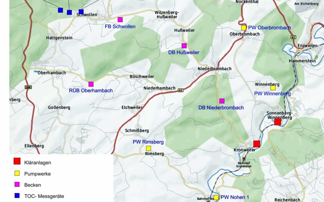 Kläranlage Kronweiler: Vollständige Erneuerung der Leittechnik im laufenden Betrieb
